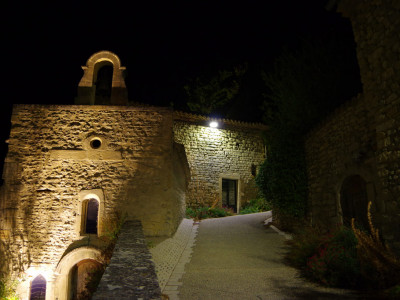 Vue d'ensemble de la chapelle de Chantemerle Les Grignan