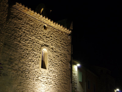Façade de la chapelle de Chantemerle les Grignan