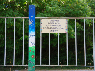 chantemerle-les-grignan : association chansojeux, travail des enfants