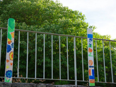 Travail des enfants de Chantemerle avec l'association chansojeux