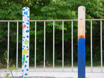 Travail des enfants de Chantemerle avec l'association chansojeux