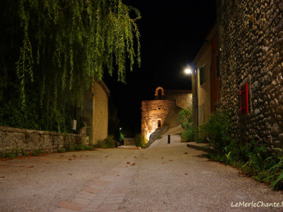 vue d'ensemble de la chapelle de chantemerle-les-grignan